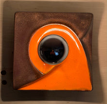 Load image into Gallery viewer, 1970s German Ceramic Fat Lava Wall Sconces
