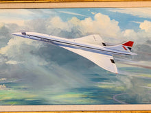 Load image into Gallery viewer, Concorde by Douglas Ettridge (1929-2009) Oil on Canvas Circa 1976

