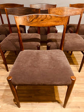 Load image into Gallery viewer, Set of 6 1960s Rosewood Dining Chairs by Erling Torvits
