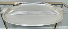 Load image into Gallery viewer, English Art Deco Silver Plated Serving Tray or Dish
