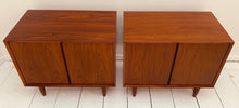 Load image into Gallery viewer, Pair of 1960s Danish Rosewood Poul Cadovius Cabinets
