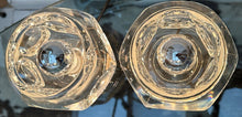 Load image into Gallery viewer, Pair of 1970s Putzler Clear Round Glass Table Lamps

