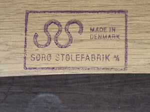 Set of 8 Oak Danish P. Volther for Sorø Stolefabrik Dining Chairs