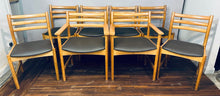 Load image into Gallery viewer, Set of 8 Oak Danish P. Volther for Sorø Stolefabrik Dining Chairs
