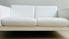 Load image into Gallery viewer, 2000s White Leather 2-Seater Robin Day for Habitat Sofa

