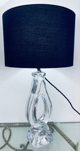 Load image into Gallery viewer, 1960s French Daum Crystal Table Lamp Lynx Model 73
