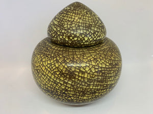 1960s Michael Anderson Ceramic Crazed Urn