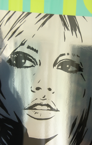 Brigitte Bardot Painting 'Cine No.4' by Dan Reaney
