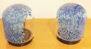 Pair of Murano glass lamp by Gae Aulenti